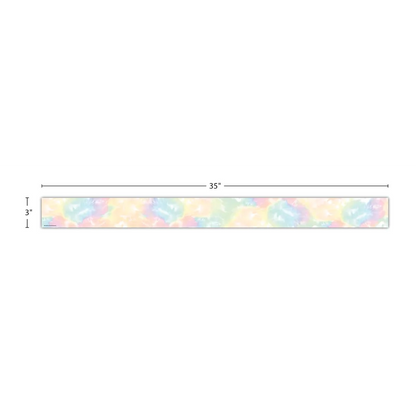 Pastel Pop Tie-Dye Straight Border