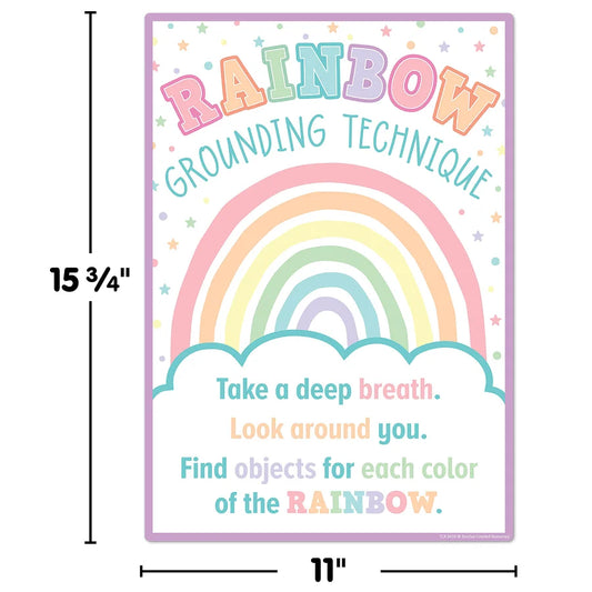 Pastel Pop Calming Strategies Small Poster Pack