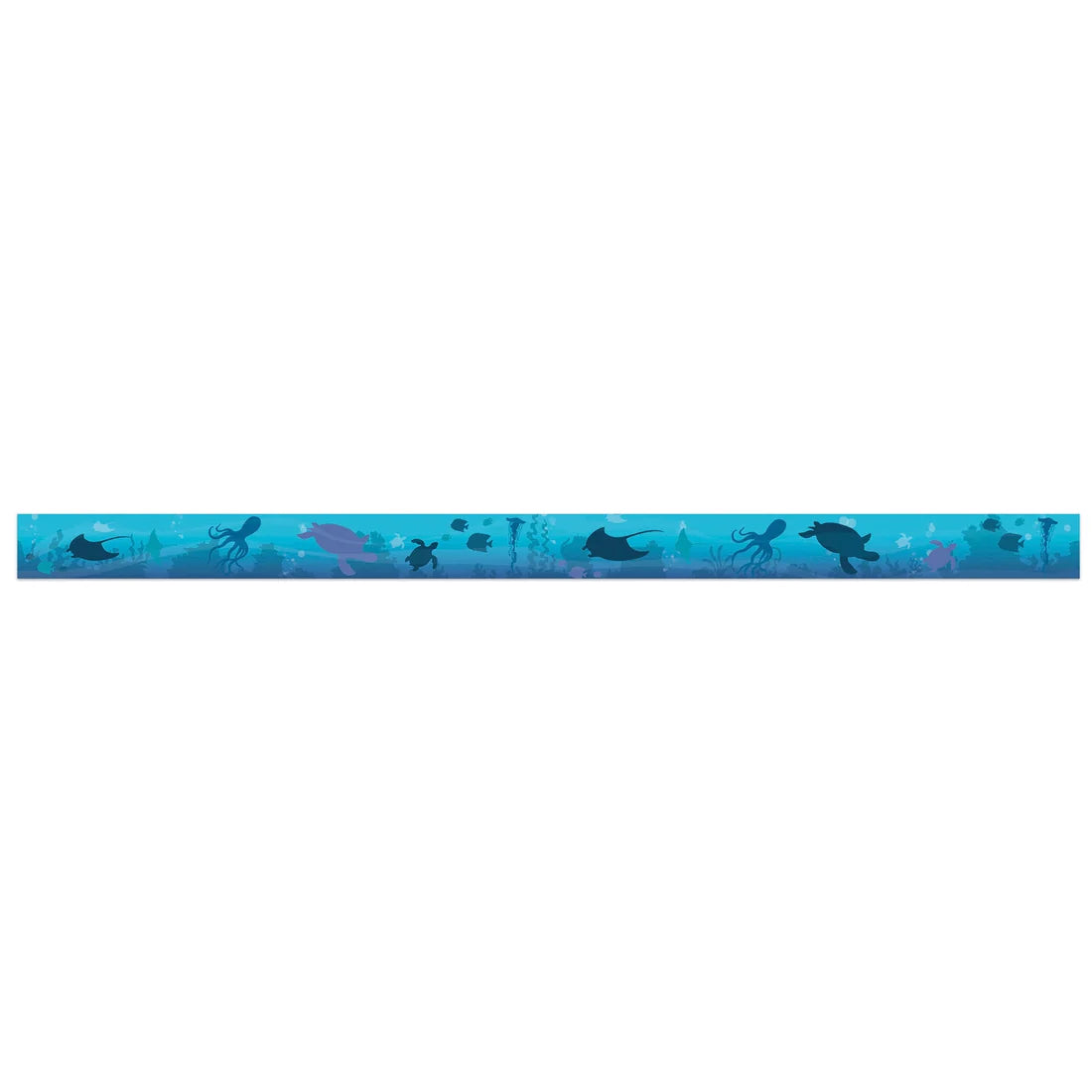 Seas The Day Blue Silhouettes Trim