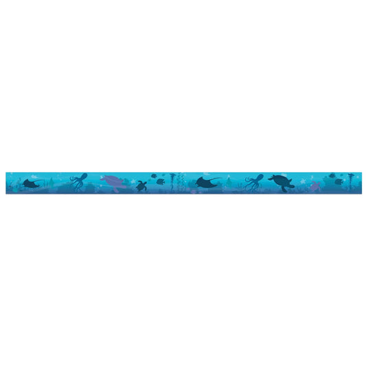 Seas The Day Blue Silhouettes Trim