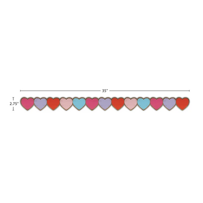 Home Sweet Classroom Hearts Die Cut Border