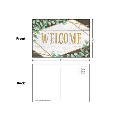 Eucalyptus Welcome Postcards