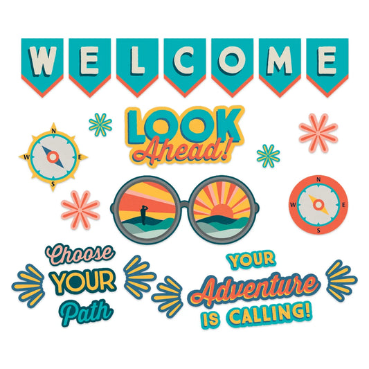 Adventurer Look Ahead Welcome Bulletin Board Set