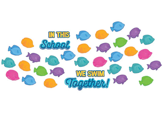 Eureka Seas the Day In This School We Swim Together Mini Bulletin Board