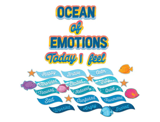 Eureka Seas the Day Ocean of Emotions Mini Bulletin Board
