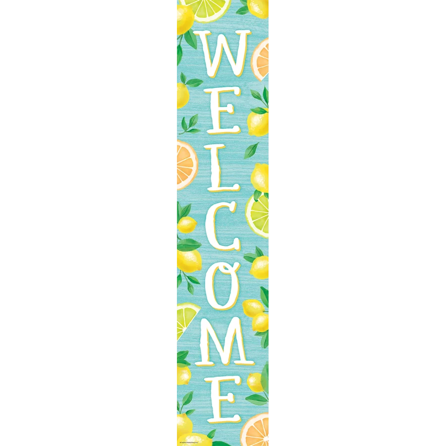 Lemon Zest Welcome Banner