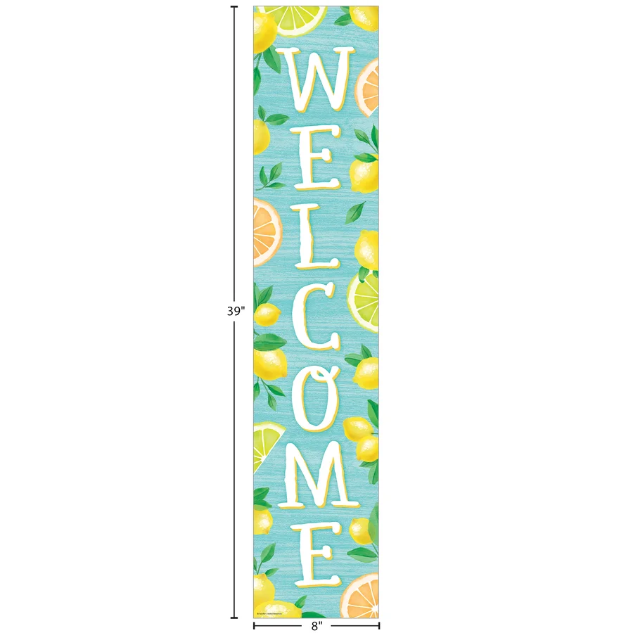 Lemon Zest Welcome Banner
