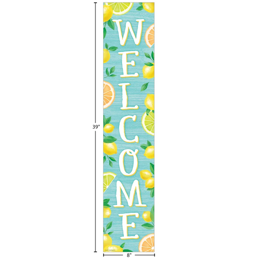 Lemon Zest Welcome Banner