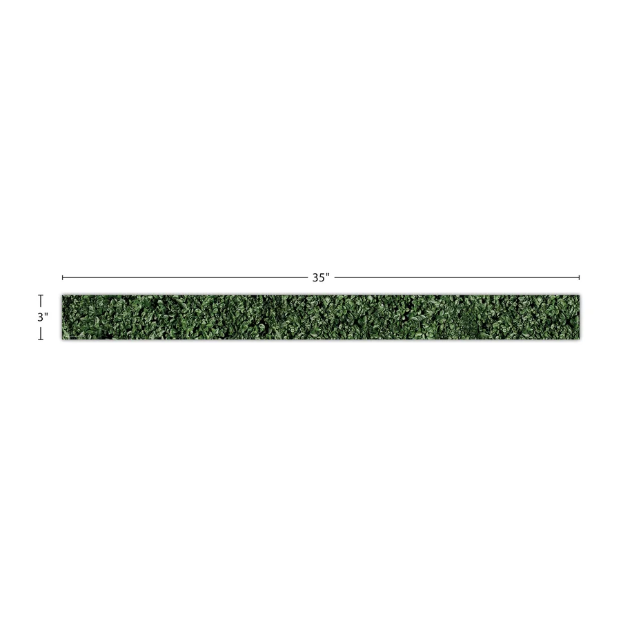 Modern Farmhouse Boxwood Straight Border