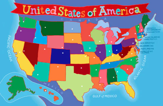 United States Kid's Sticker Book