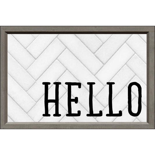 Modern Farmhouse Hello Postcards