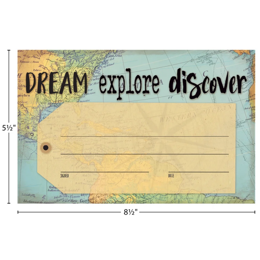 Travel the Map Dream Explore Discover Awards