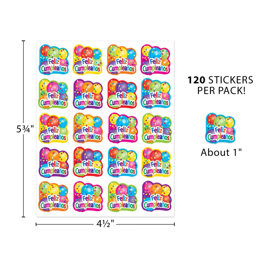 Feliz Cumpleaños Stickers
