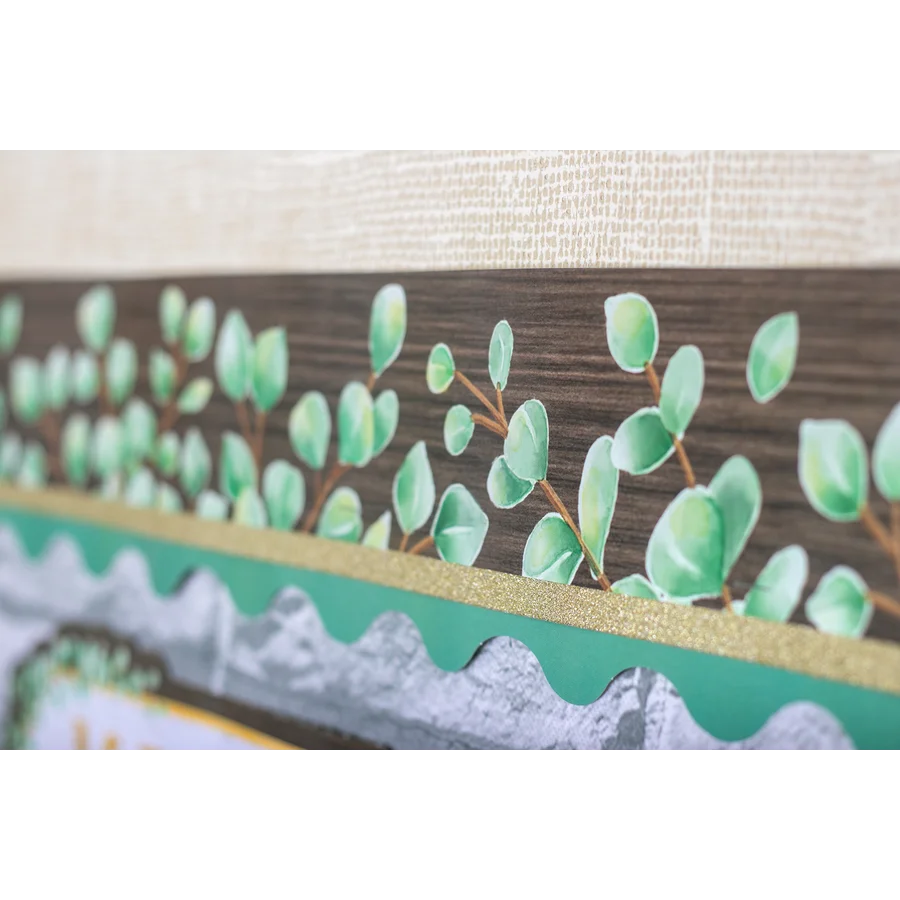 Eucalyptus Straight Border Trim