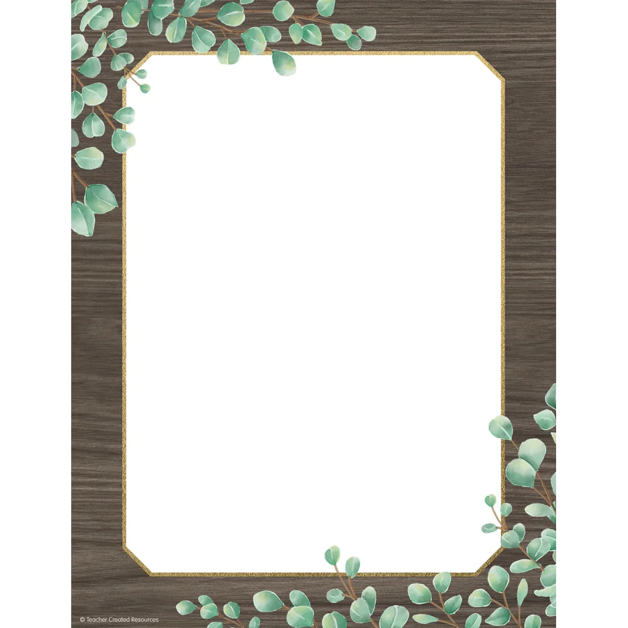 Eucalyptus Computer Paper