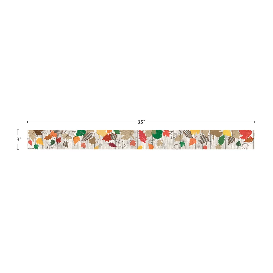 Home Sweet Classroom Happy Fall Straight Border Trim
