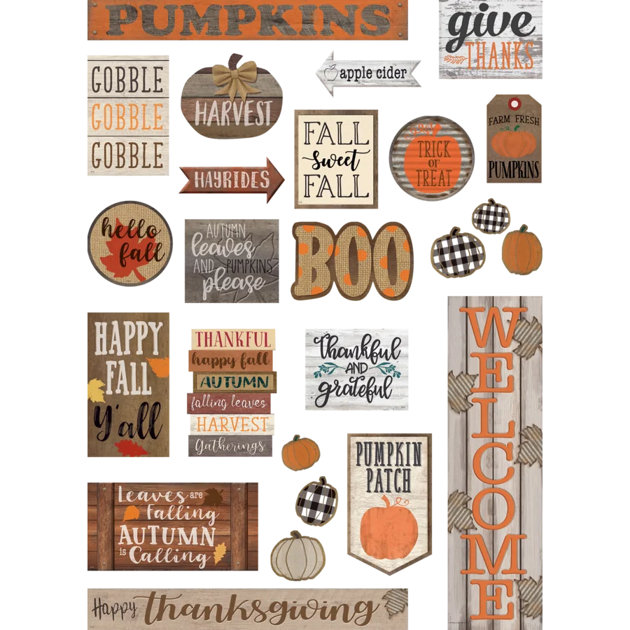 Home Sweet Classroom Happy Fall Mini Bulletin Board