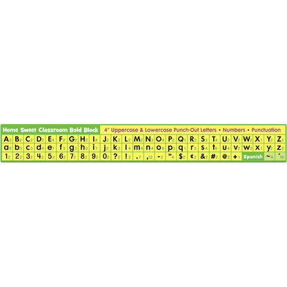 Home Sweet Classroom Bold Block Letters Combo Pack