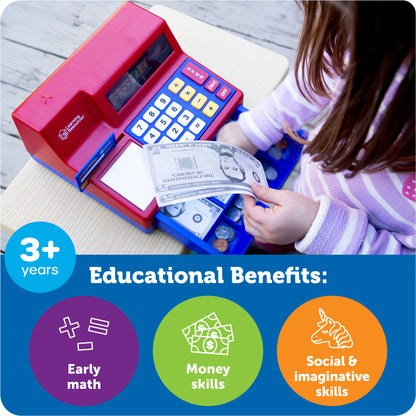 Pretend & Play® Calculator Cash Register