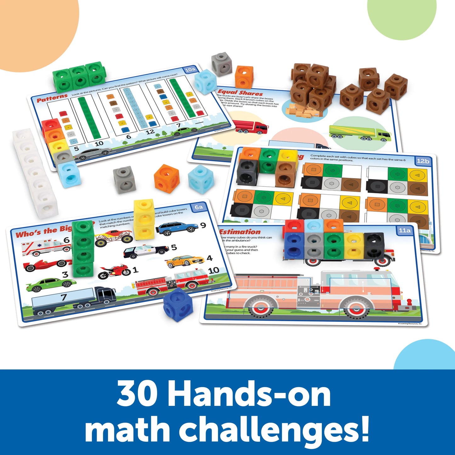 MathLink® Cubes Kindergarten Math Activity Set: Mathmobiles!