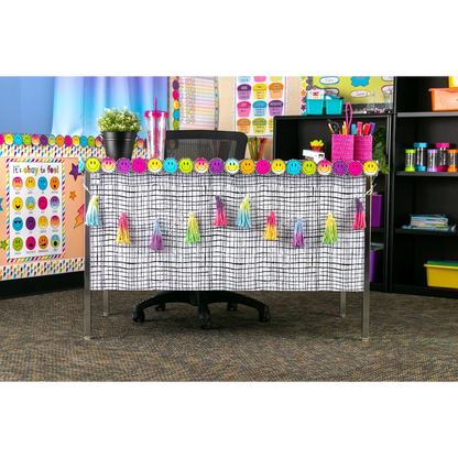 Tie-Dye Tassels Garland