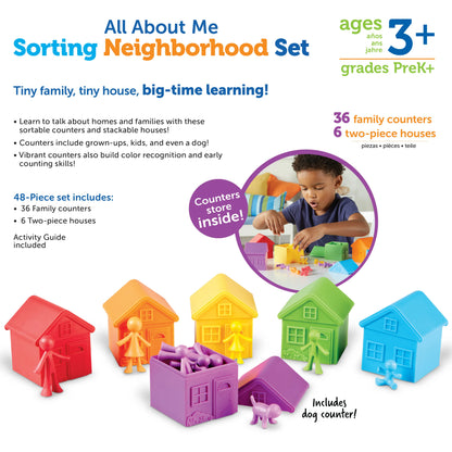 All About Me Sorting Neighborhood Set