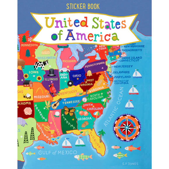 United States Kid's Sticker Book