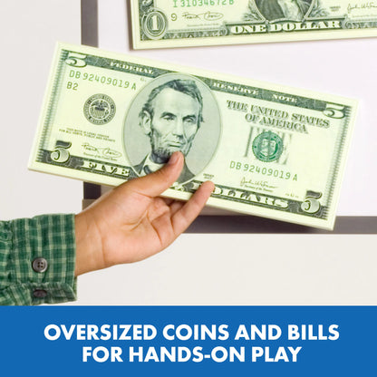 Big Money™ 3-D Magnetic Coins and Bills