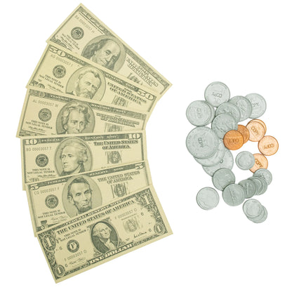 Big Money™ 3-D Magnetic Coins and Bills