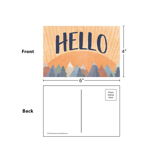 Moving Mountains Hello Postcards