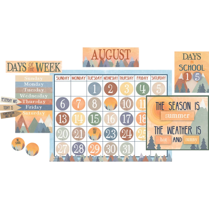 Moving Mountains Calendar Bulletin Board