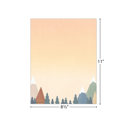 Moving Mountains Computer Paper