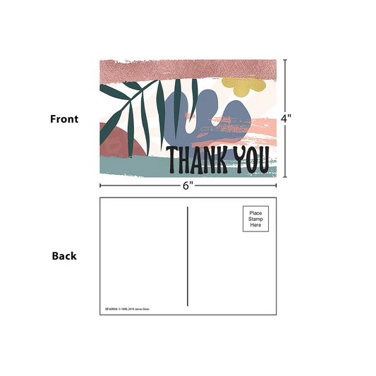 Wonderfully Wild Thank You Postcards