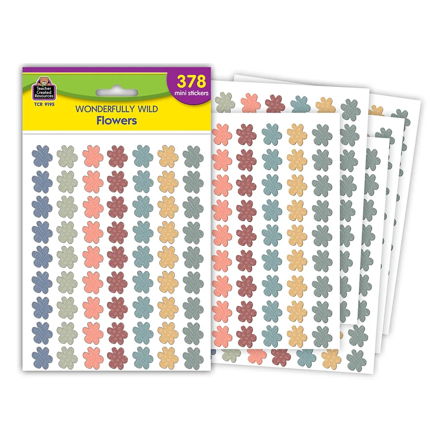 Wonderfully Wild Flowers Mini Stickers