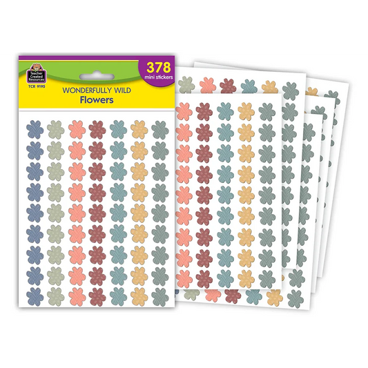 Wonderfully Wild Flowers Mini Stickers