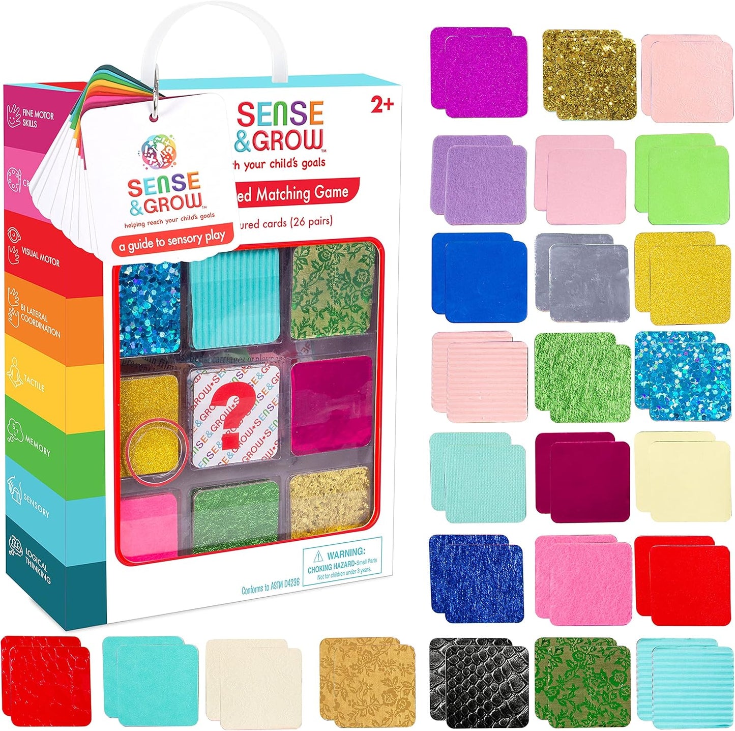 Sense & Grow - Sensory Textured Matching Game