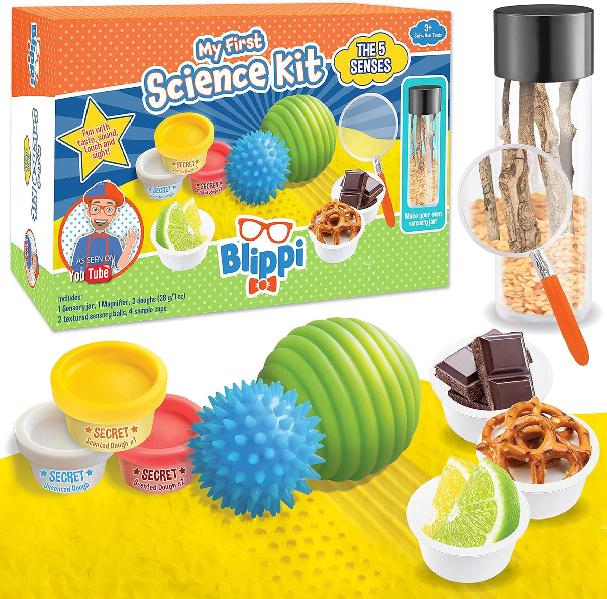 Blippi: My First Sensory Science Kit