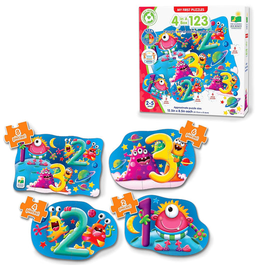 My First 4-in-A-Box Puzzle - 123