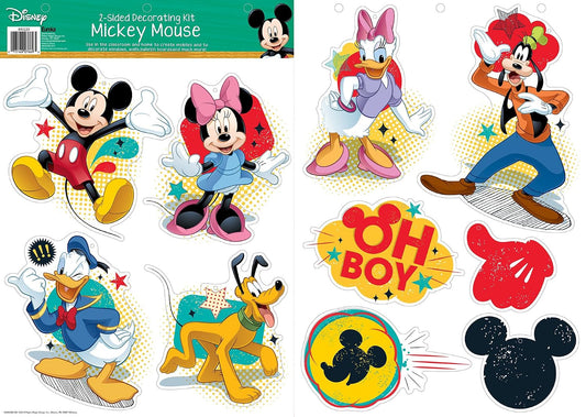 Mickey Mouse 2-Sided Deco Kits