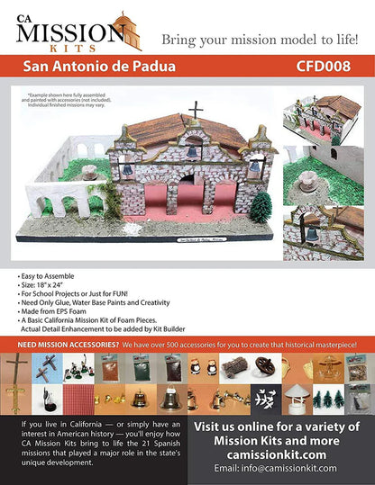San Antonio De Padua Mission Kit