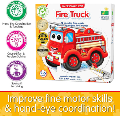 My First Big Vehicle Floor Puzzle – Fire Truck