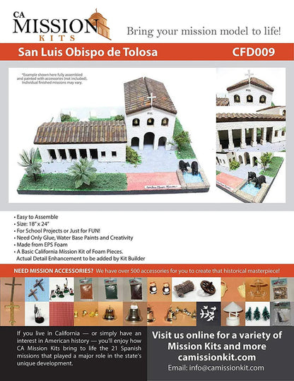 San Luis Obispo de Tolosa Mission Kit