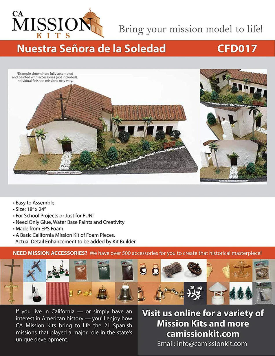 Nuestra Senora De La Soledad Mission Kit