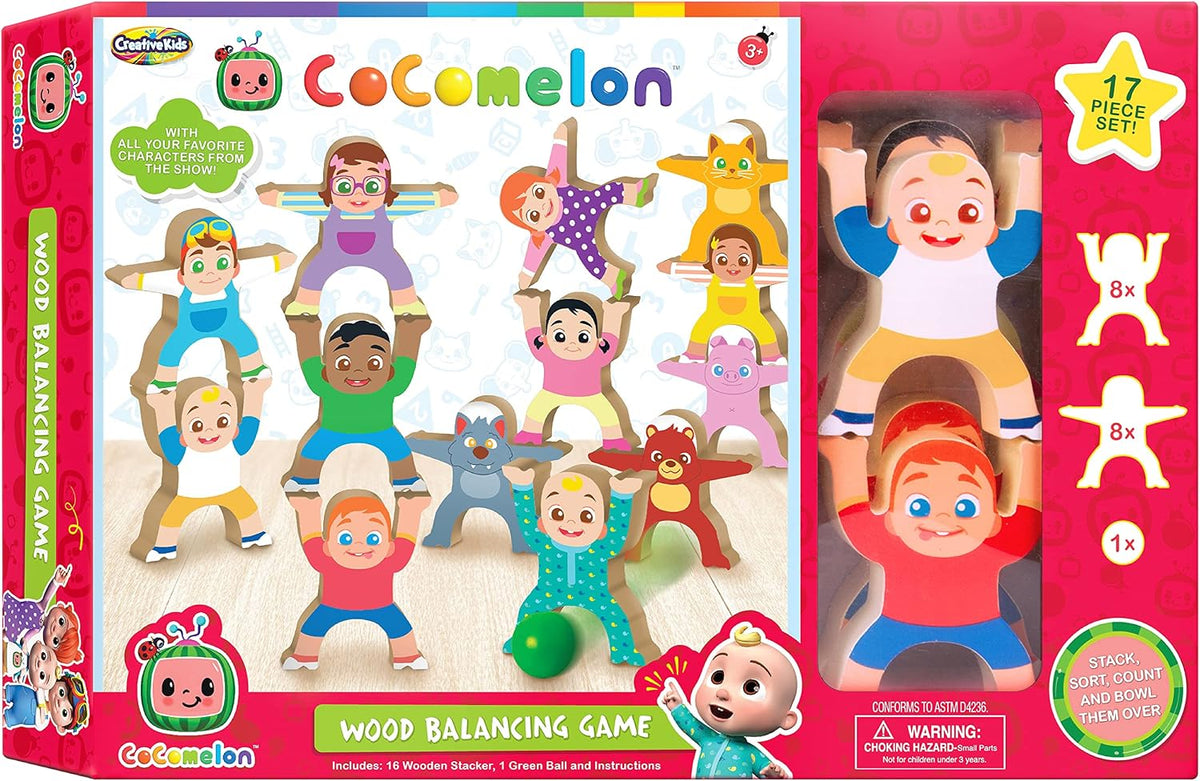 Cocomelon Wood Balance Game