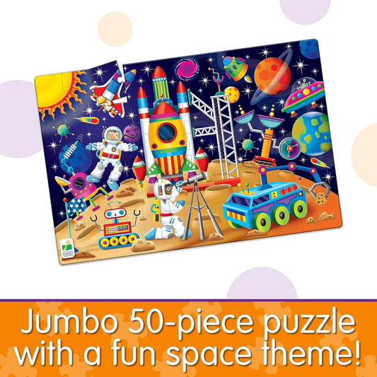 Jumbo Floor Puzzles Out in Space - Extra Large 50 Pieces