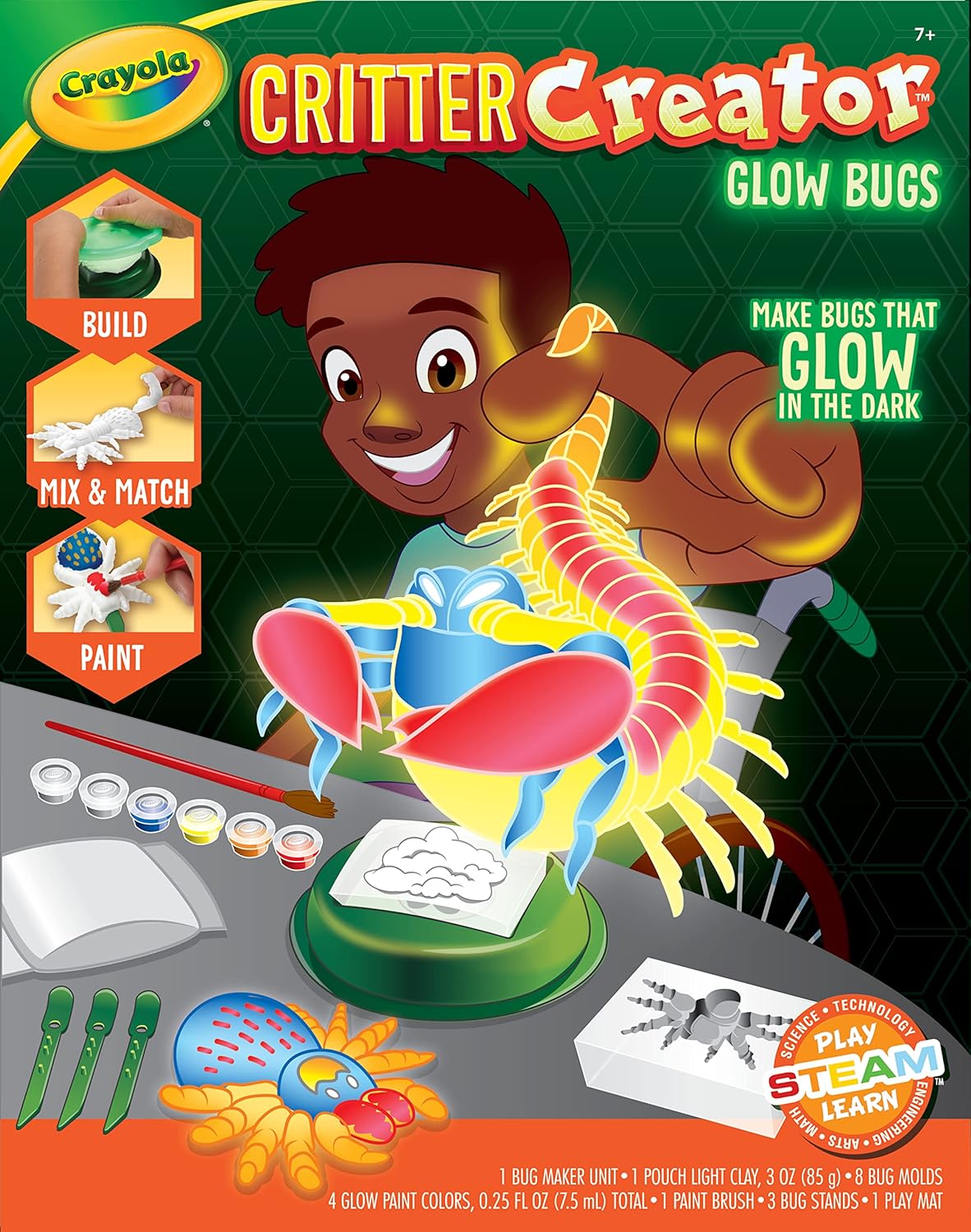 Crayola STEAM Critter Creator Glow Bugs