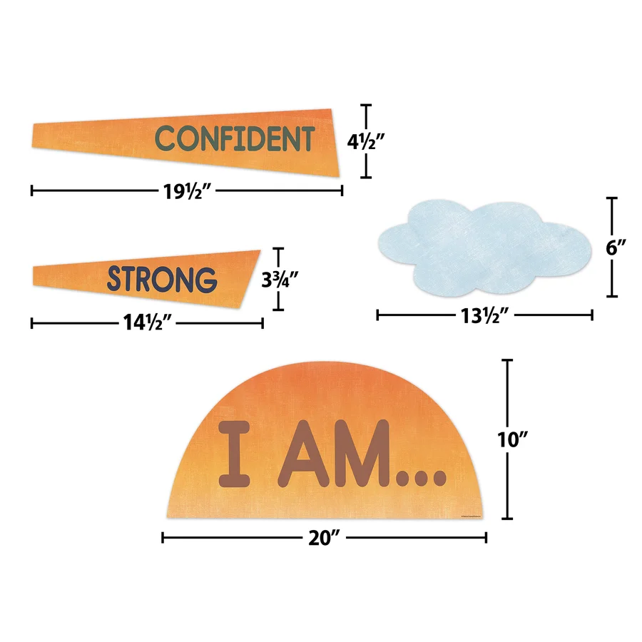Moving Mountains Road Trip Sun Positive Affirmations Bulletin Board