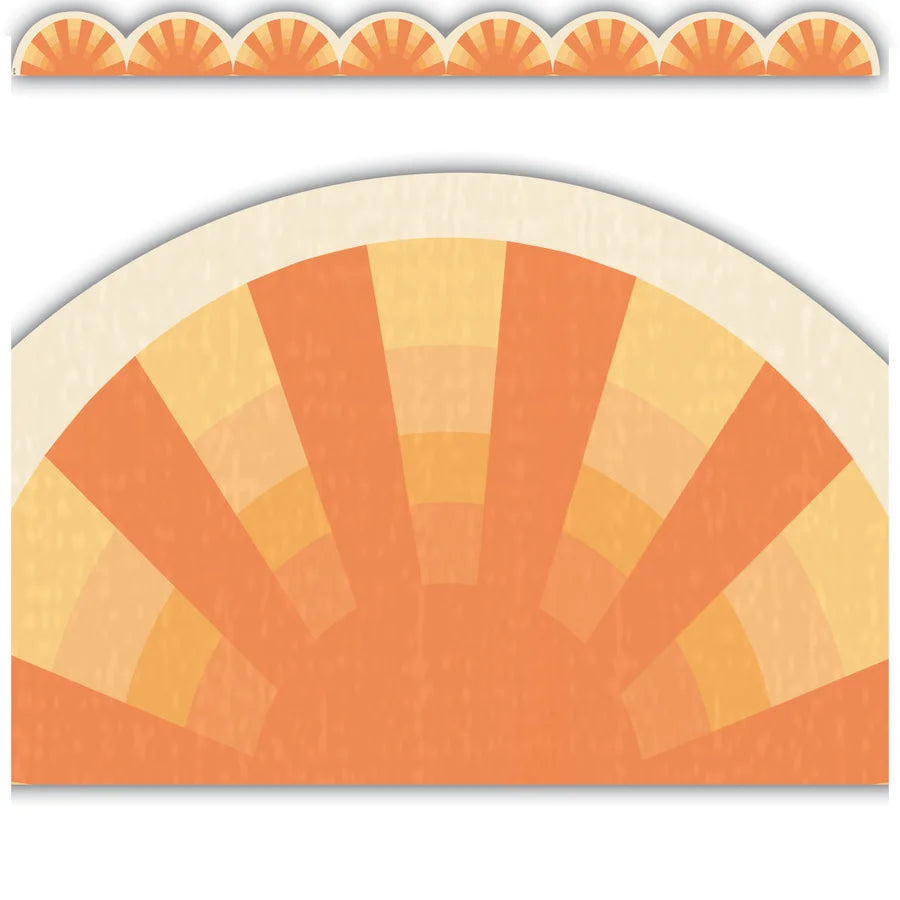 Moving Mountains Road Trip Sunshine Die-Cut Border Trim