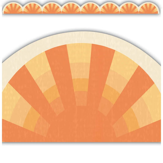 Moving Mountains Road Trip Sunshine Die-Cut Border Trim