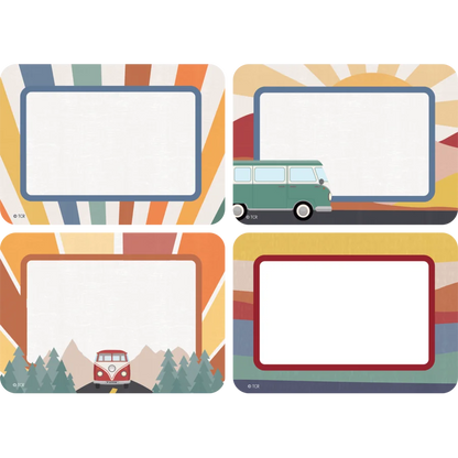 Moving Mountains Road Trip Name Tags